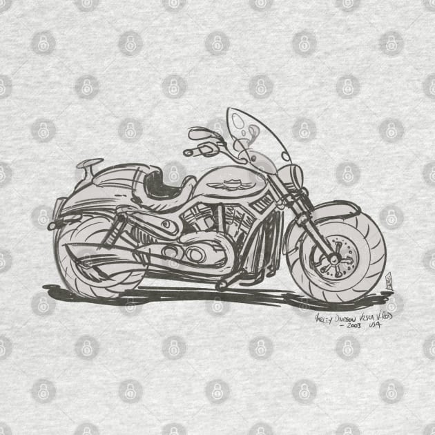 Motorcycle Sketch 1 by Mason Comics